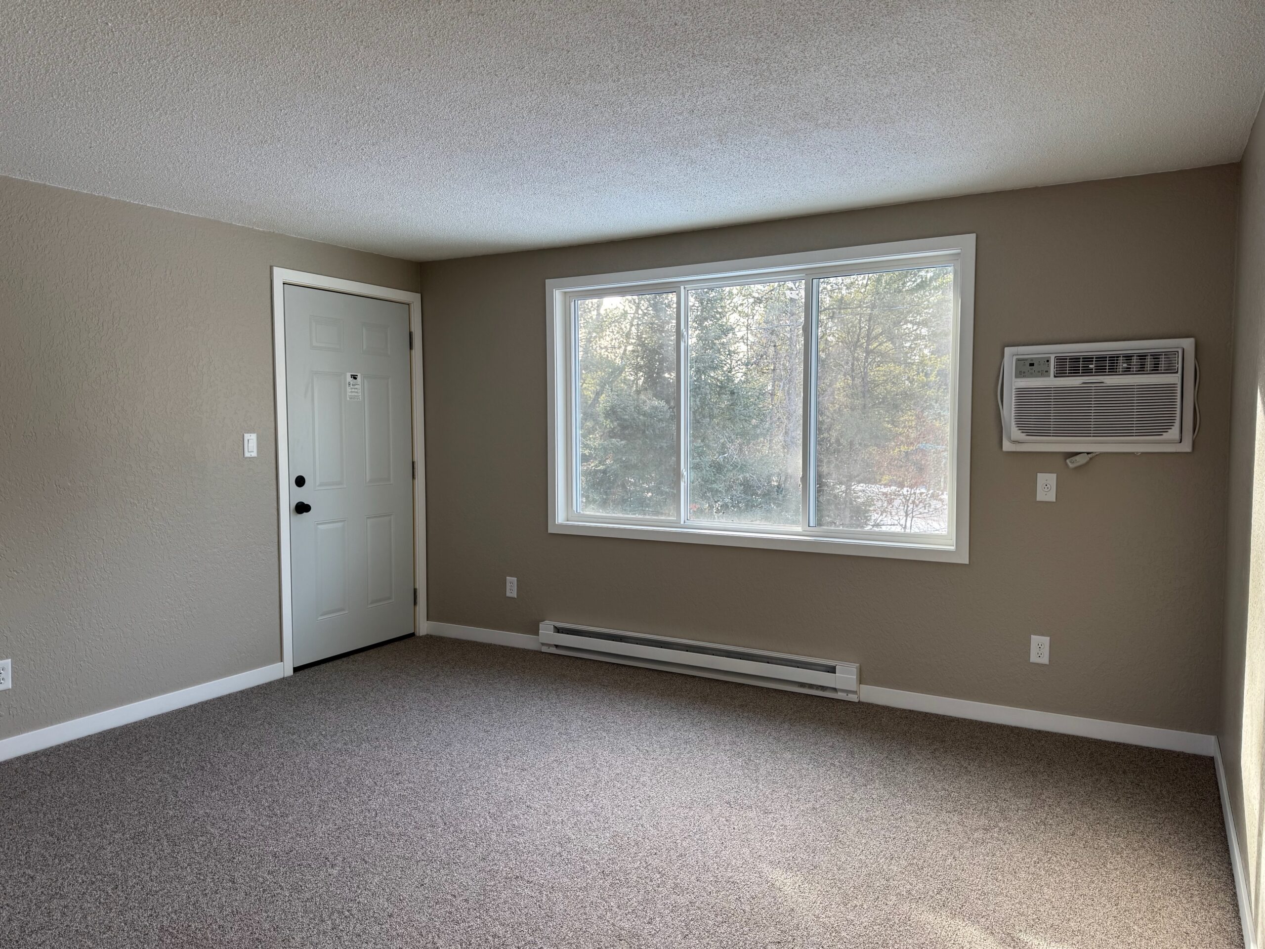 Sunlit living room at Beal Avenue